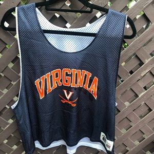 UNIVERSITY OF VIRGINIA reversible lacrosse pinnie